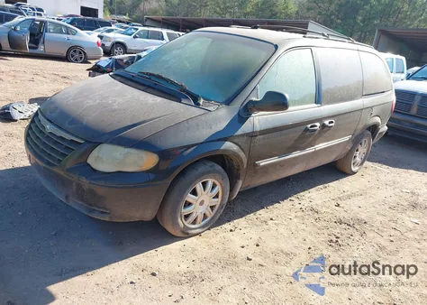 2007 Chrysler Town And Country из США, поврежденный, VIN 2GP54L37R145460